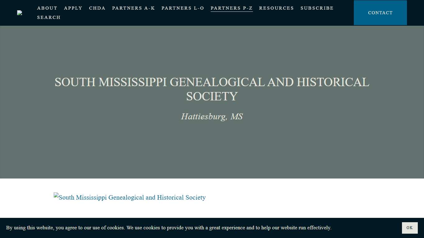 South Mississippi Genealogical and Historical Society — Mississippi Digital Library